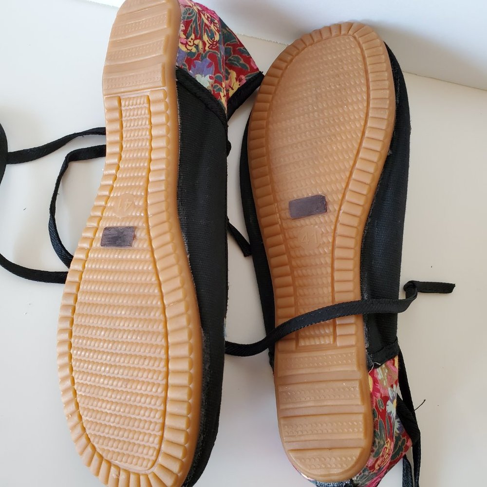 Cinak Butterfly Ballet Flat Shoes Size 41 - Picture 7 of 7